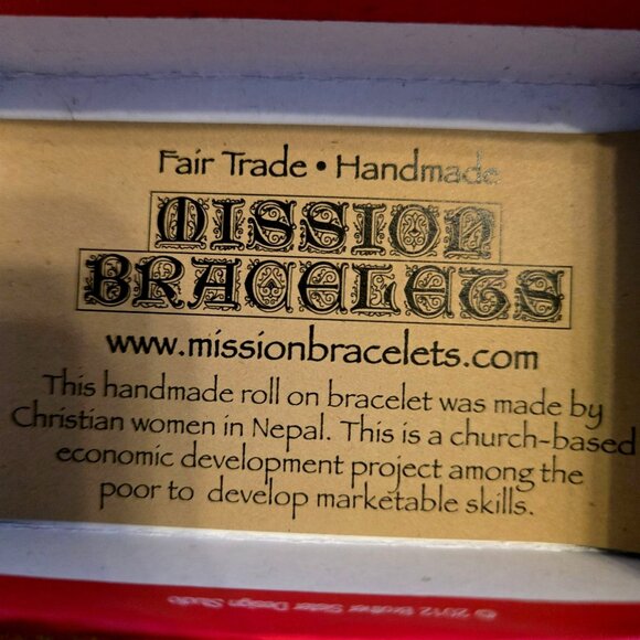 Handmade Fair Trade Beaded Bracelets By Mission Bracelets 2-Pieces - Picture 3 of 4